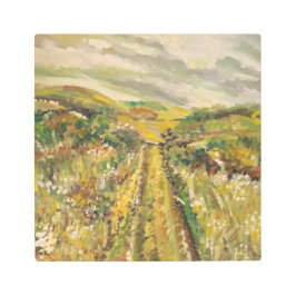 Impresión En Metal Verano en las colinas