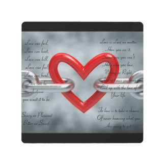 Impresión En Metal verdad tan estas palabras