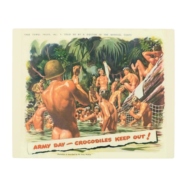 Impresión En Metal Verdaderas historias de toalla n.º 1 de 6 impresió (Anverso)