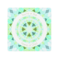 Verde azul eres una niñera bebé estrella