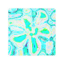 Verde azulado Blue Green Abstract Patterns Colorfu