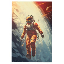 Viaje espacial astronauta