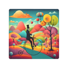 Impresión En Metal Viaje mágico