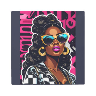 Impresión En Metal Vibe urbano