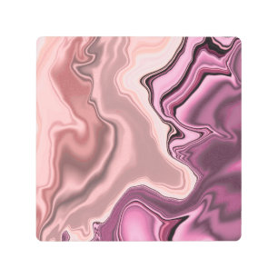 Impresión En Metal vibración rosa