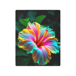 Impresión En Metal Vibrant Hibiscus Metal Print