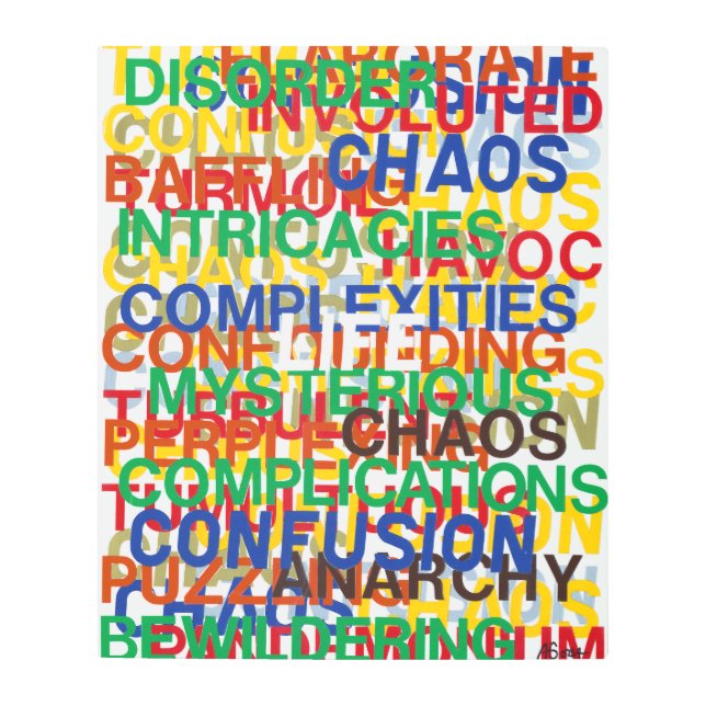 Impresión En Metal Vida (Anverso)