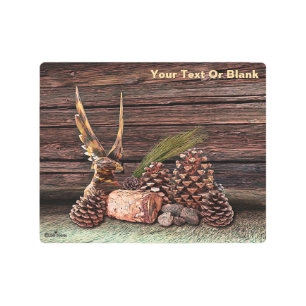 Impresión En Metal Vida fija con águila