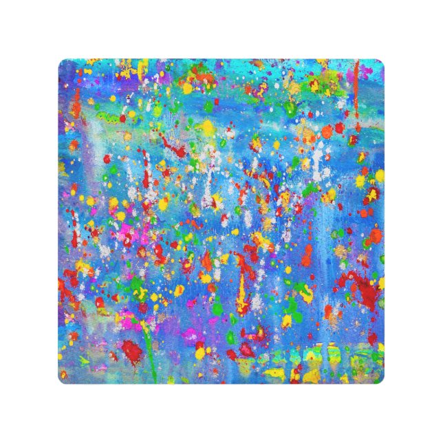 Impresión En Metal Vida marina (Anverso)