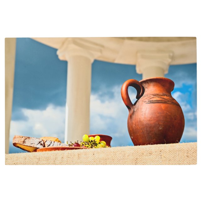 Impresión En Metal Vida residual clásica con lanzador (Anverso)