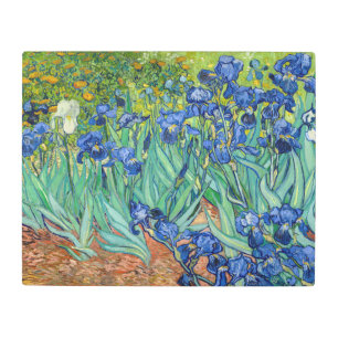 Impresión En Metal Vincent Van Gogh - Irises