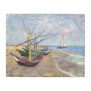 Impresión En Metal Vincent van Gogh - Pescadores en la playa