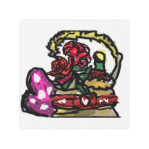 Vino y valentina rosa