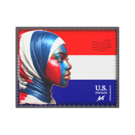 Impresión En Metal Vintage L'Amerique - Mslm