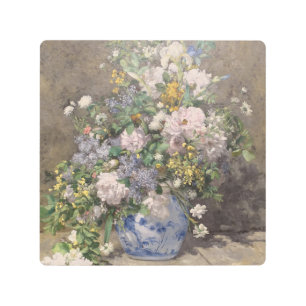 Impresión En Metal Vintage Pierre Auguste Renoir Spring Bouquet