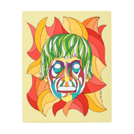 Impresión En Metal Visage Grimace