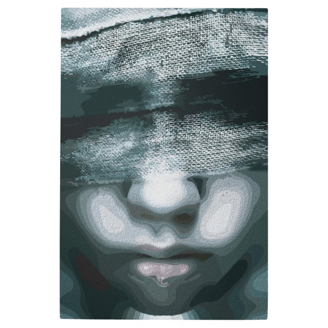 Impresión En Metal Visión Unida: Silencio Compelado (Anverso)