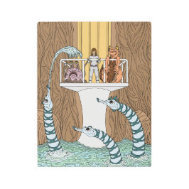 Impresión En Metal Visitando el estanque de los Piptrixones