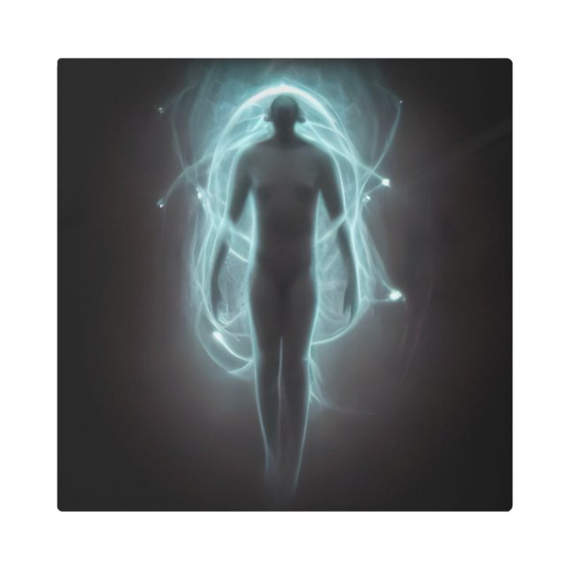 Impresión En Metal Visitante de otra dimensión (Anverso)