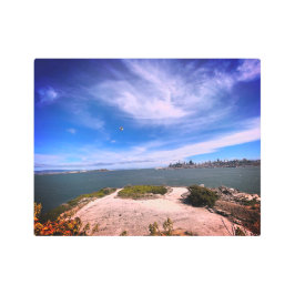 Impresión En Metal Vista de la bahía de San Francisco