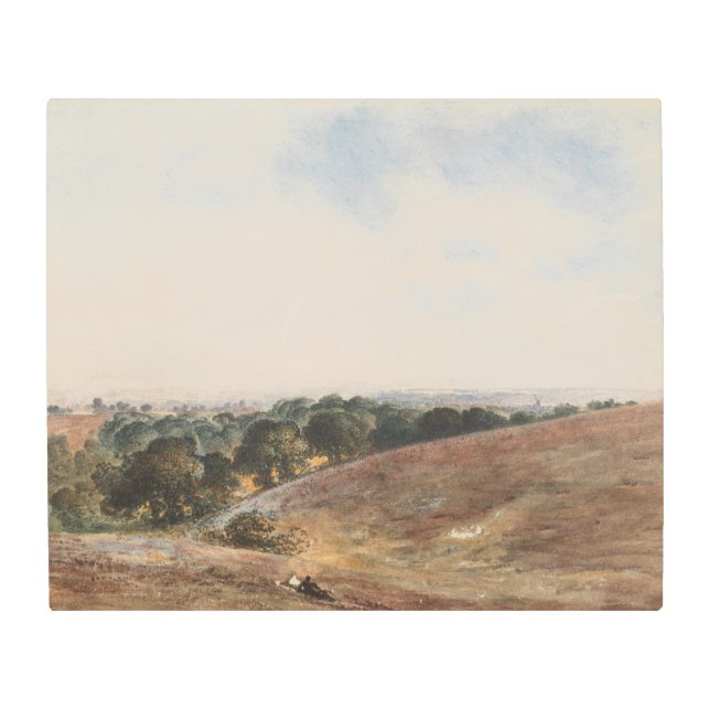 Impresión En Metal Vista de las ciudades del sur - John Martin (Anverso)