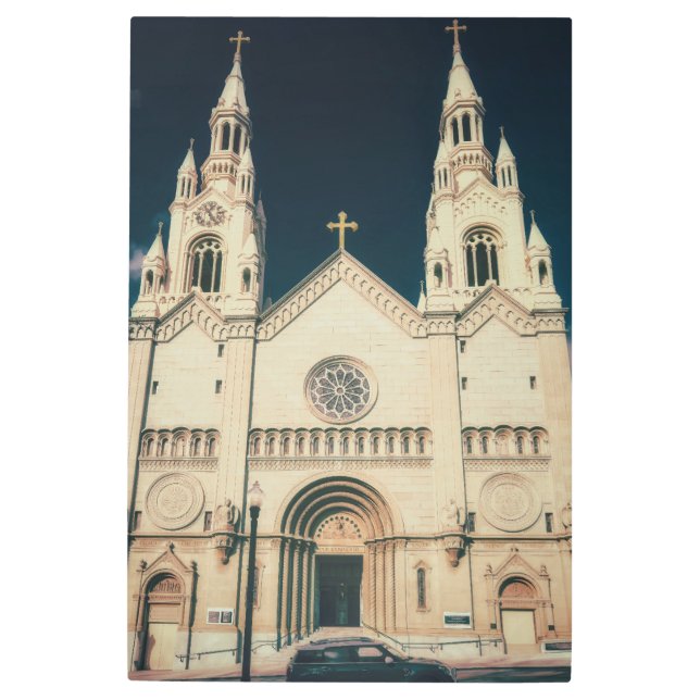 Impresión En Metal Vista frontal de San Francisco San Pedro y Paul Ch (Anverso)