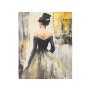 Impresión En Metal Vogue Glamour Fashion Woman