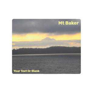 Impresión En Metal Volcán Baker