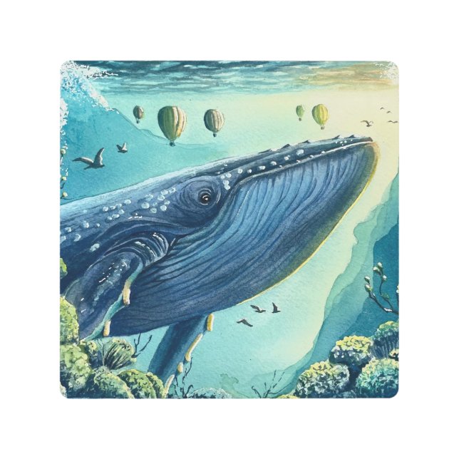 Impresión En Metal Vuelos de fantasía (Anverso)