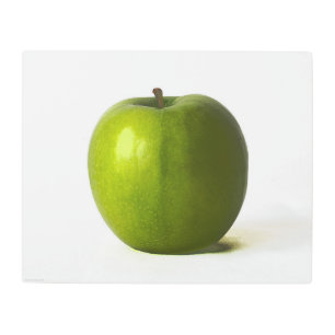Impresión En Metal Wamecnm de Apple verde 20x16 (50x40cm)