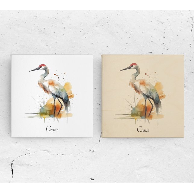 Impresión En Metal Wandering Crane, personalizado (Subido por el creador)