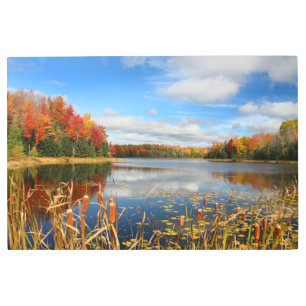 Impresión En Metal Water   Mabel Lake Canada