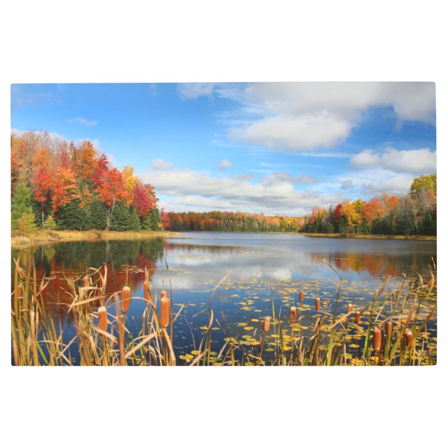 Impresión En Metal Water | Mabel Lake Canada (Anverso)