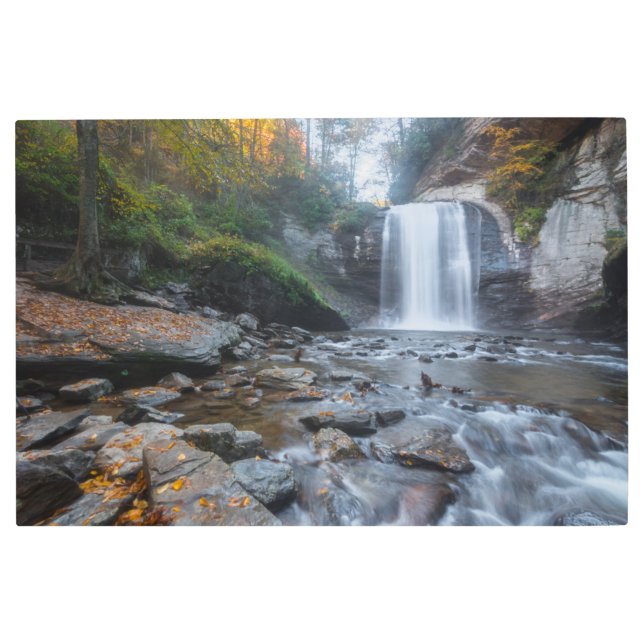 Impresión En Metal Waterfalls | Looking Glass Waterfalls (Anverso)