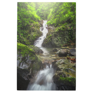 Impresión En Metal Waterfalls   Phayao Mountain National Park
