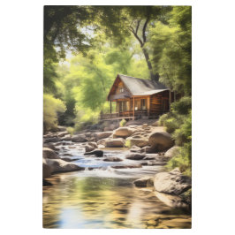 Impresión En Metal Waterside Haven