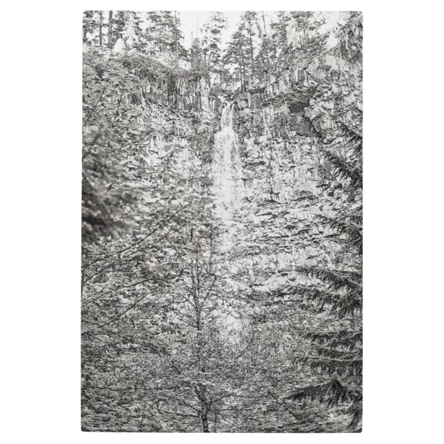 Impresión En Metal Watson Falls (Anverso)