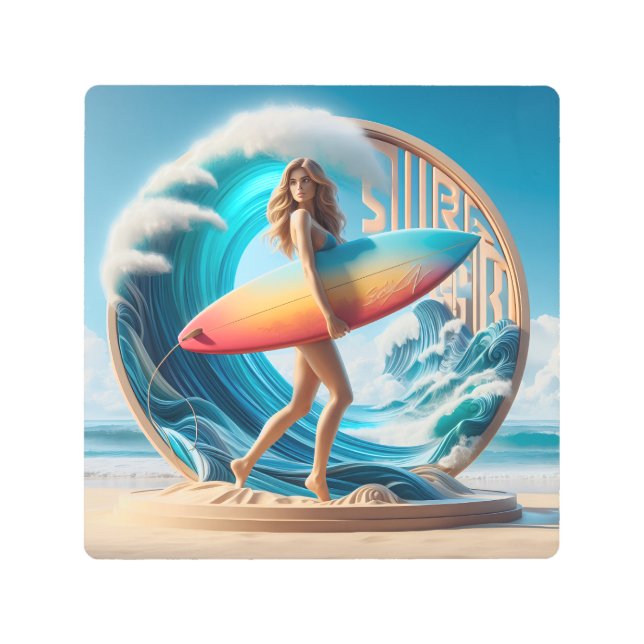 Impresión En Metal Waves & Wanderlust Collection (Anverso)