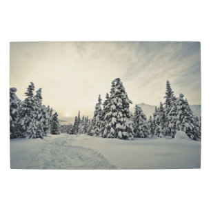 Impresión En Metal Winter Magic