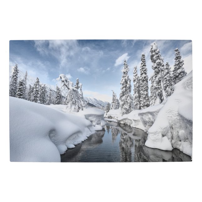 Impresión En Metal Winter Wonderland (Anverso)