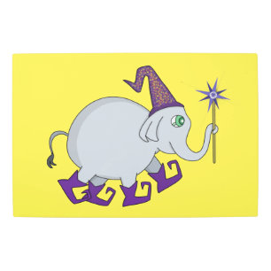 Impresión En Metal Wizard Elephant