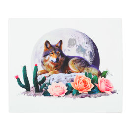 Impresión En Metal Wolf27/