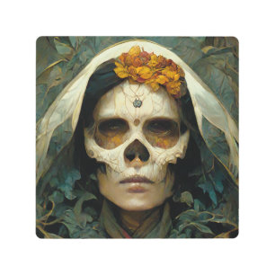 Impresión En Metal Wood Witch 2 Fantasy