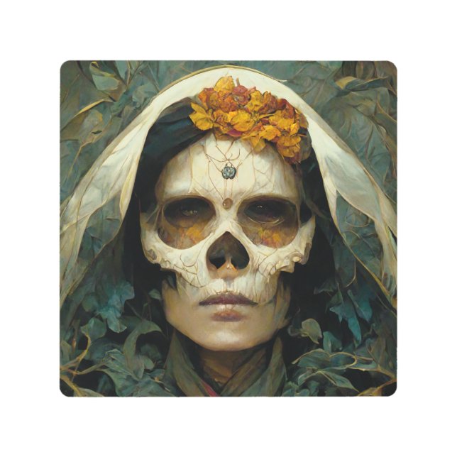 Impresión En Metal Wood Witch 2 Fantasy (Anverso)