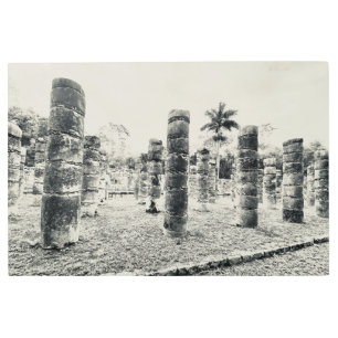 Impresión En Metal World2Celebrate: Mil columnas, Chichén Itzá