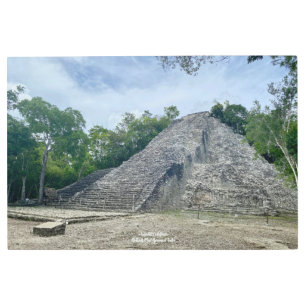 Impresión En Metal World2Celebrate: Pirámide Nohoch Mul, Cobá