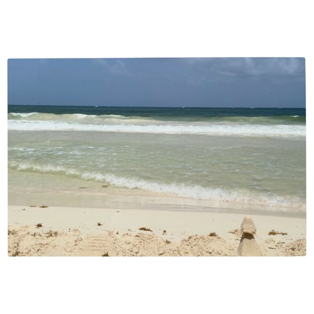 Impresión En Metal World2Celebrate: Pirámides de arena (Anverso)