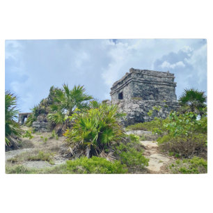Impresión En Metal World2Celebrate: Templo Tulum del Dios del Viento