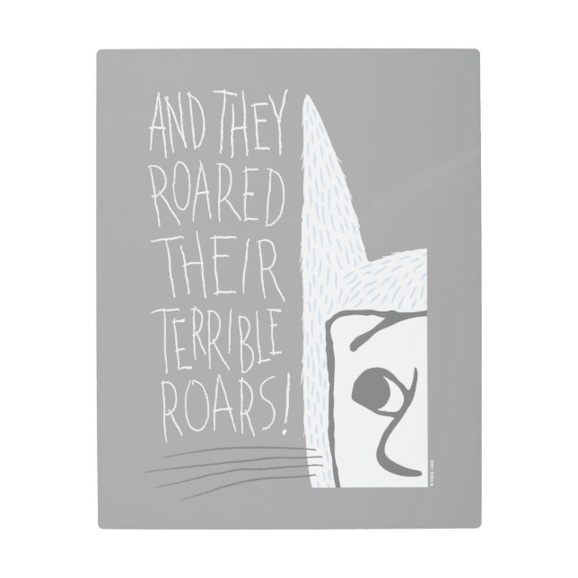 Impresión En Metal ¡Y Rotaron Sus Terribles Ruidos! (Anverso)