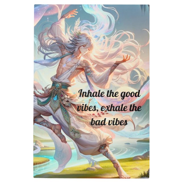 IMPRESIÓN EN METAL YOGA WALL ART (Anverso)